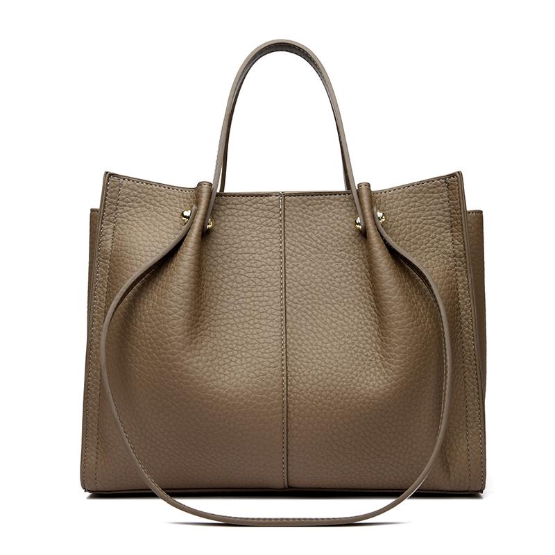 

Мягкая кожаная сумка через плечо для женщин, сумки через плечо, большая вместимость, повседневная сумка люксового бренда