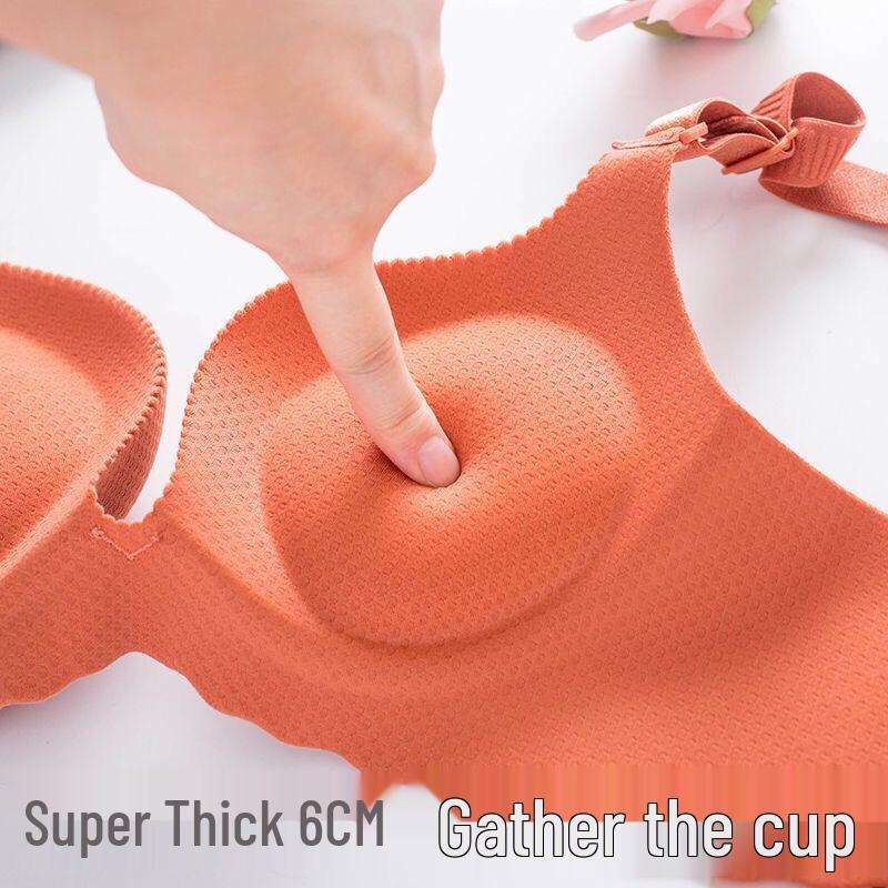 Ultra-Dicker 6cm Gepolsterter BH für kleinere Oberweiten - Ohne Bügel, Anti-Hänge-Effekt, A-Körbchen Dessous für Damen