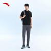 ANTA Men's Quick-Dry Ice Silk Polo T-Shirt