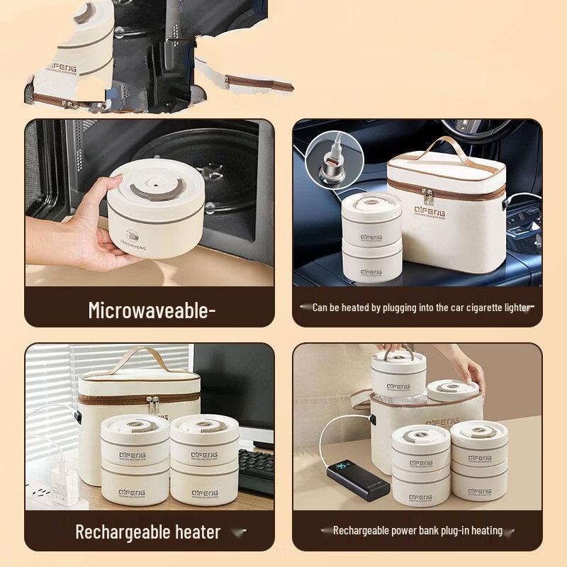 Портативный электрический подогреватель еды Wutuo