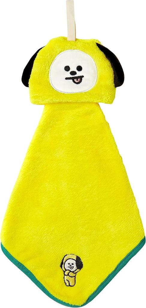 Marushin Hanging Microfiber BT21 BT21 Official School Entrance School Entrance Nursery Elementary 5785007100 Towel, Material, Mascot_CHIMMY, Goods,