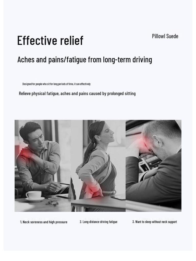 Compatible with Sona car headrests, Mercedes-Benz S-Class, Maybach, BMW seat pillows, neck pillows, backrests, and lumbar supports.