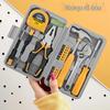 Household Tool Set: Pliers, Hammer & Wrench with Small Toolbox – Free Shipping