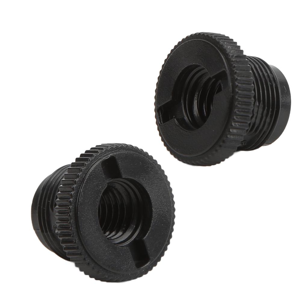 5Pcs Plastic 38in Female To 58in Male Screw Adapter for Mounts Boom Arms Microphone Stands