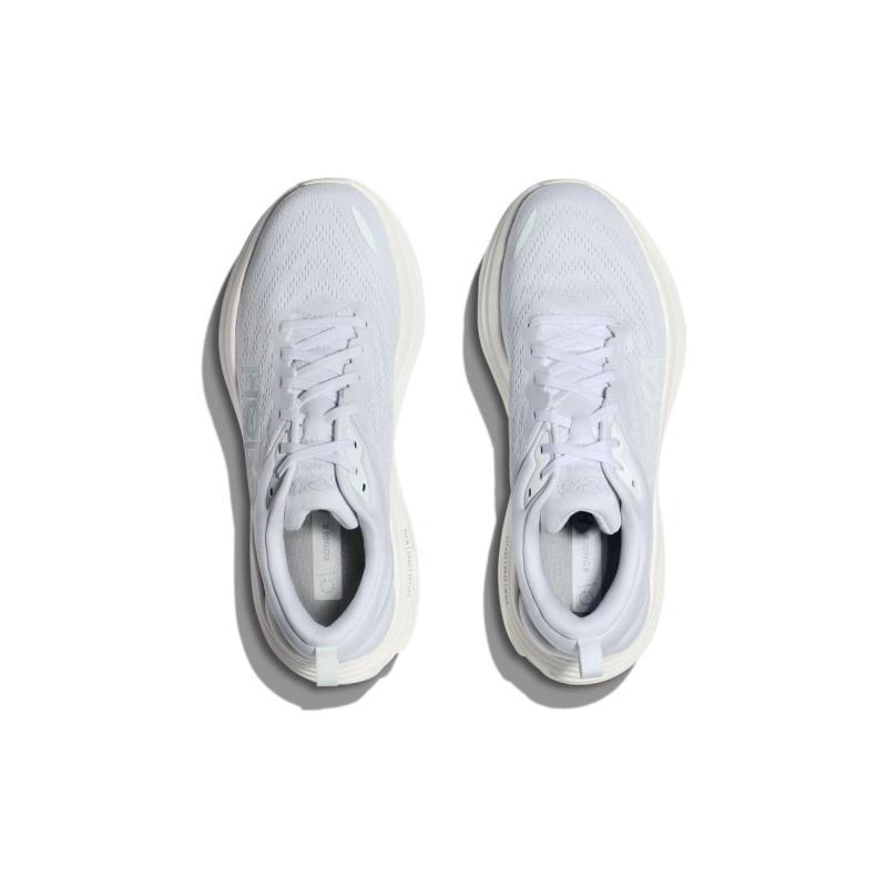 HOKA ONE ONE Bondi 8 Triple White Sneakers 1123202-WWH