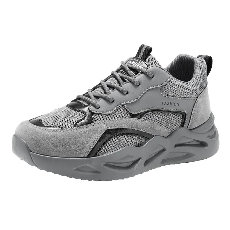 Men's Fashion New Summer Casual Sports Mesh Breathable Soft Sole Wear-resistant Shock-absorbing  Rebound Anti Slip Sports Shoes