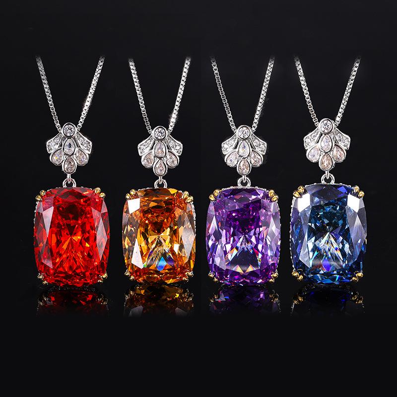 Bijoux Fond Cuivre Plaqué Or Couleur Simulation Taille Nid d'Oiseau Couleur Trésor Tempérament Simple Pendentif 15 * 20