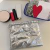 Chic Bowknot PU Leather Pouch Bag Practical Drawstring Closure PU Bag Convenient Makeup Jewelry Storage Pouches