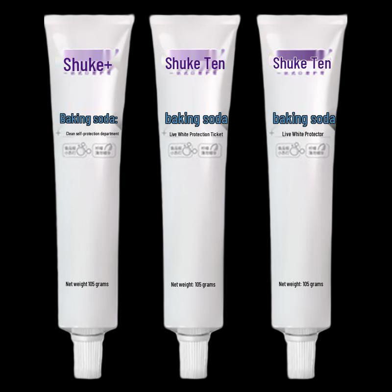 Shuke Baking Soda Toothpaste Set (Xiao Zhan Edition, 3x105g)