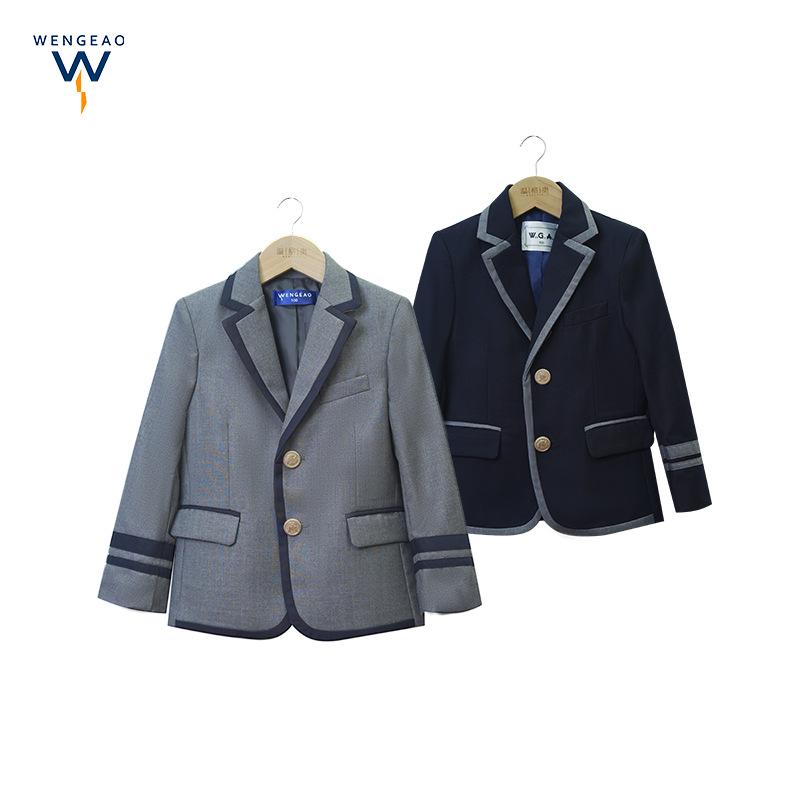 Dětské školní oblečení: Saka, blejzry v britském stylu, školní uniformy pro mateřskou a základní školu, sezónní oblečení do třídy a hostitelské šaty