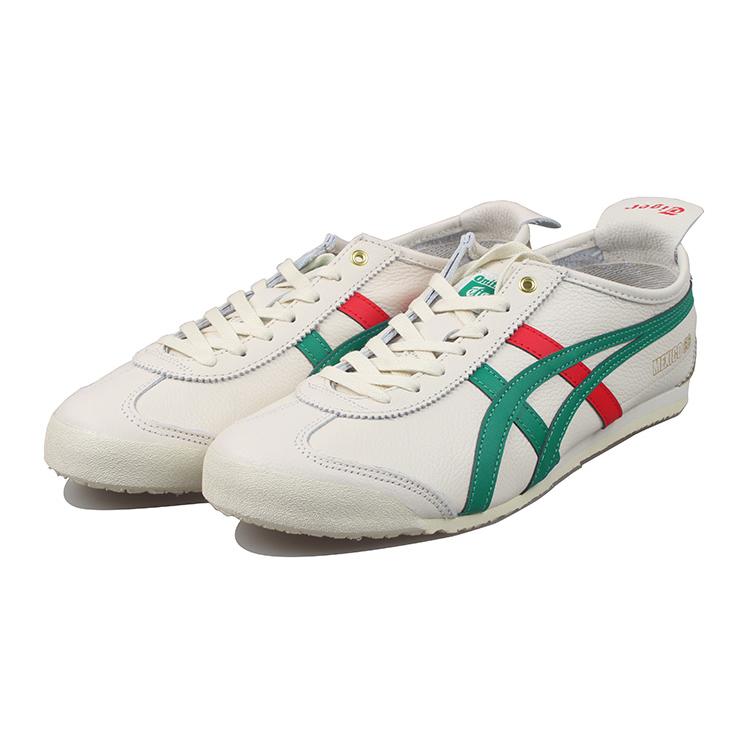 New Onitsuka Tiger Onitsuka Tiger Mexico 66 Birch Kale Red Gold 1183B511-200