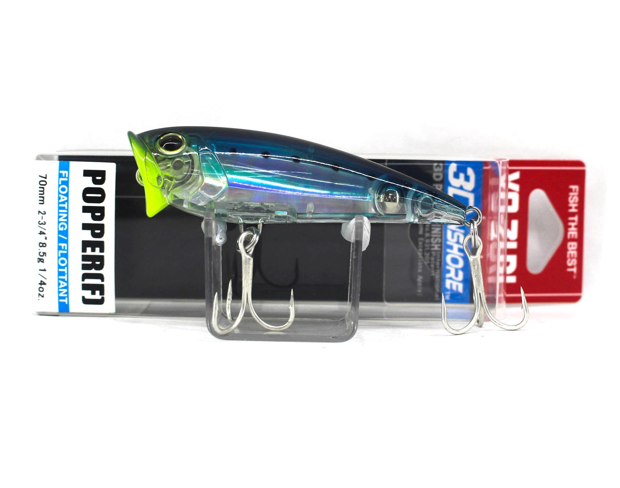 Плавающая приманка Yo Zuri Duel 3D Inshore Popper 70 R1210-GHIW (7210)