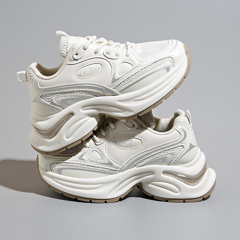 

Mesh dad shoes women s 2025 new thick-soled heightening summer breathable shoes children s versatile casual lightweight sports shoes 35