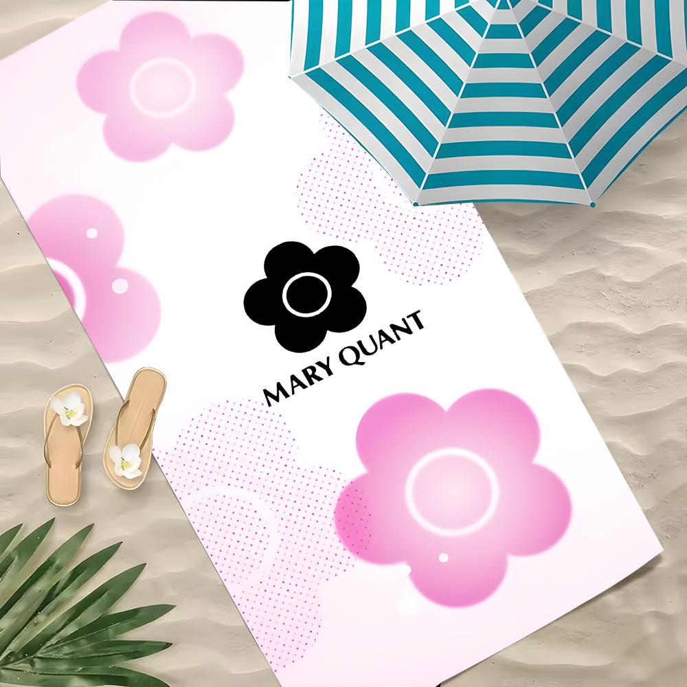 Brand Mary Quant Towel Polyester Beach Towel Quick Dry Sand Free Bath Towel For Summer Pool Travel Vacation