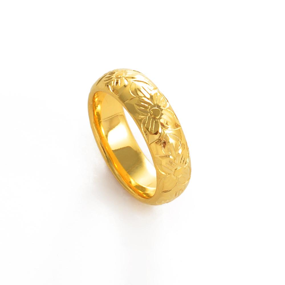Anniyo Hawaiian Flowers Rings Women Girls African Jewelry Finger-Ring Guam Marshallese Chuuk Micronesia Kiribati #071704