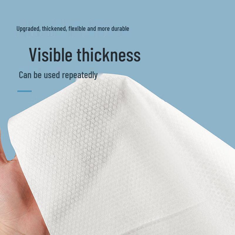 Disposable Non-Woven Bath Towels - 100 Pack
