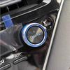 For Toyota Camry 2018-2024 Air Condition Knob Button Ring Cover Blue Decor