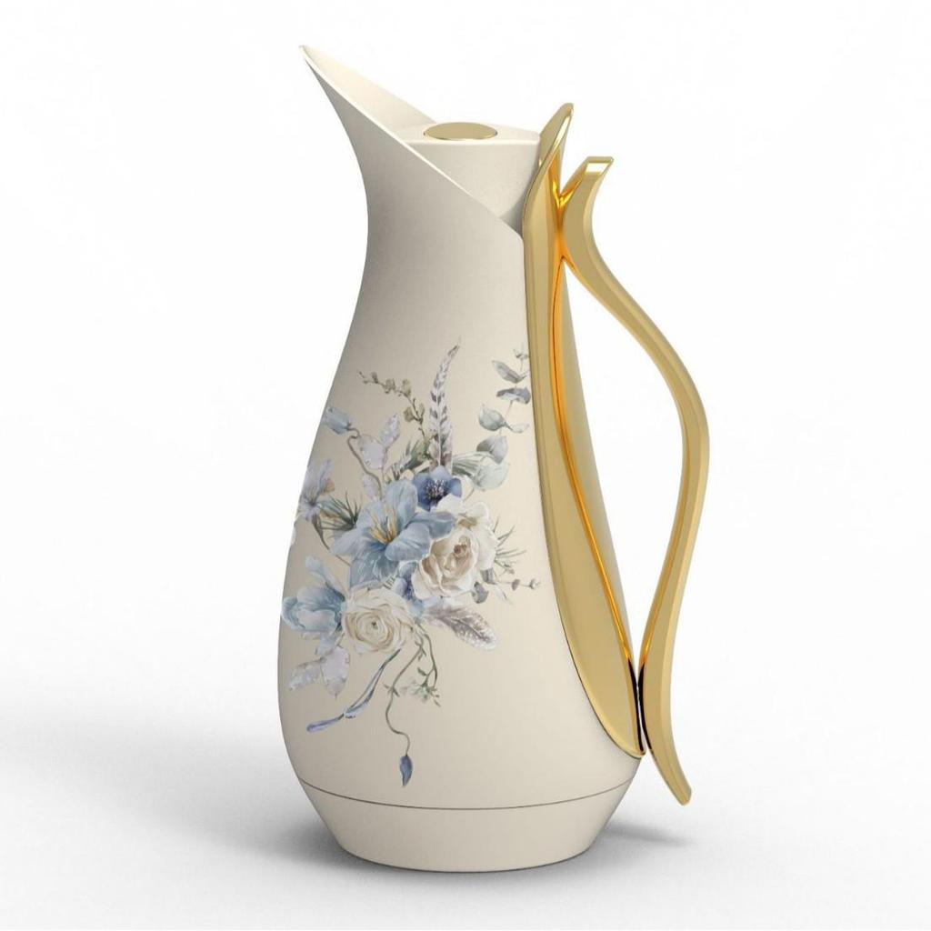 Large Capacity Vacuum Insulated Flask - Portable Hot Water Kettle for High-Temperature Environments