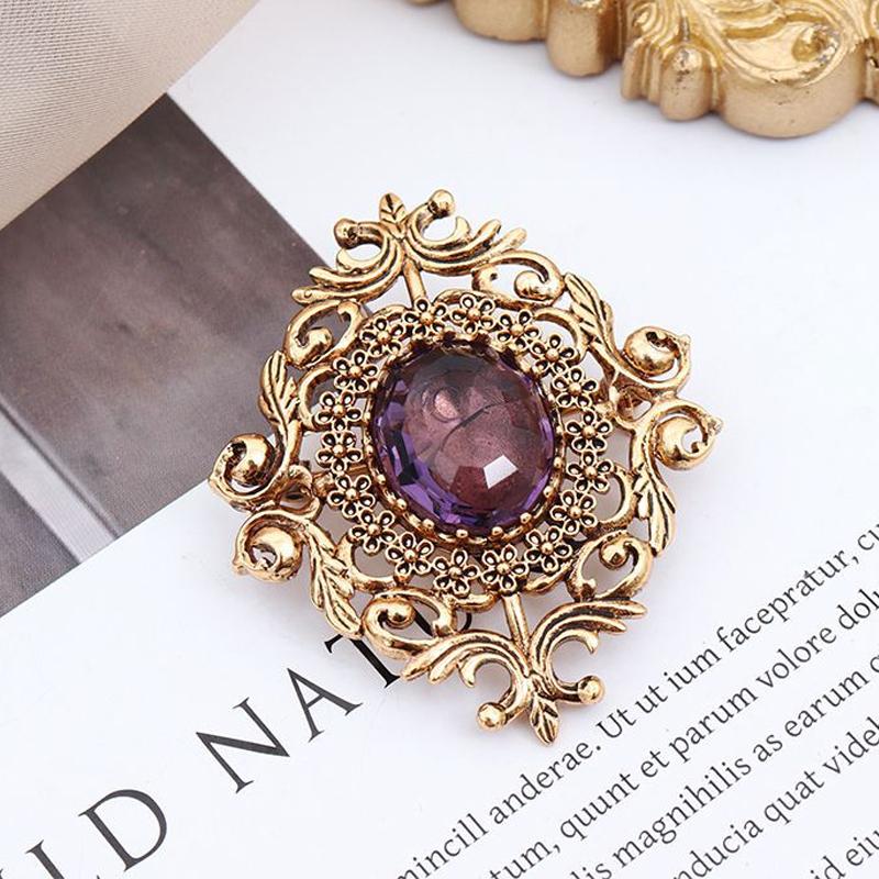 

Роскошная винтажная брошь в стиле барокко «Пугало», женская булавка, броши со стразами, аксессуары для вечеринки