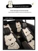 West Highland Cartoon Ladies Car Seat Cushion for Volkswagen Golf, Sagitar, Tayron, and T-Roc - All Seasons.