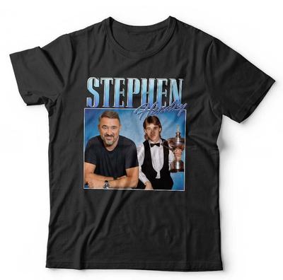 Stephen Hendry T-Shirt Wertschätzung Unisex und Kinder Snooker Throwback Hommage Lustig