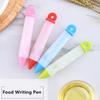 Silicone Food Writing Pen Chocolate Decorating Tools Cake Mold , Cookie Icing Piping Pastry Nozzles Baking Tools for Cakes