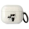 Etui do AirPods 3 Karl Lagerfeld Glitter Przezroczyste