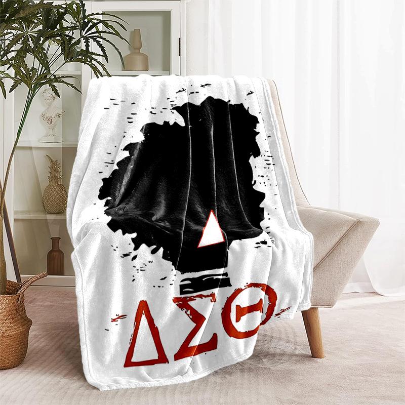 1pc Blanket Kappa Alpha Psi logo Print Design, Lightweight Blanket for Sofa, Bed- Soft &Warm, Gift for All Seasons like Christmas, Halloween