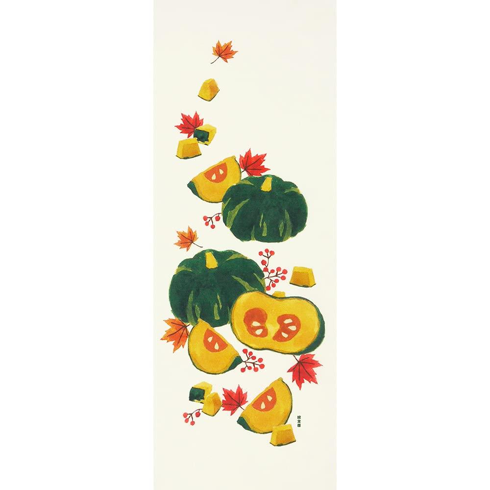 Hamamonyo Illustrated Tenugui Autumn Harvest (Towel)