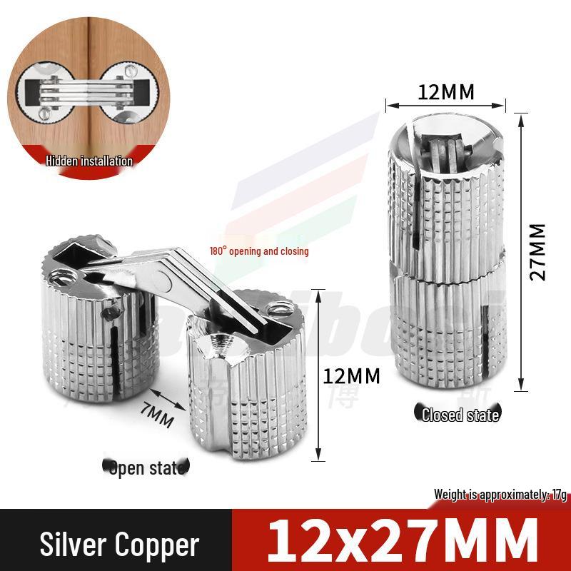 Hidden Concealed Hinge for Folding Wooden Doors - Accessories