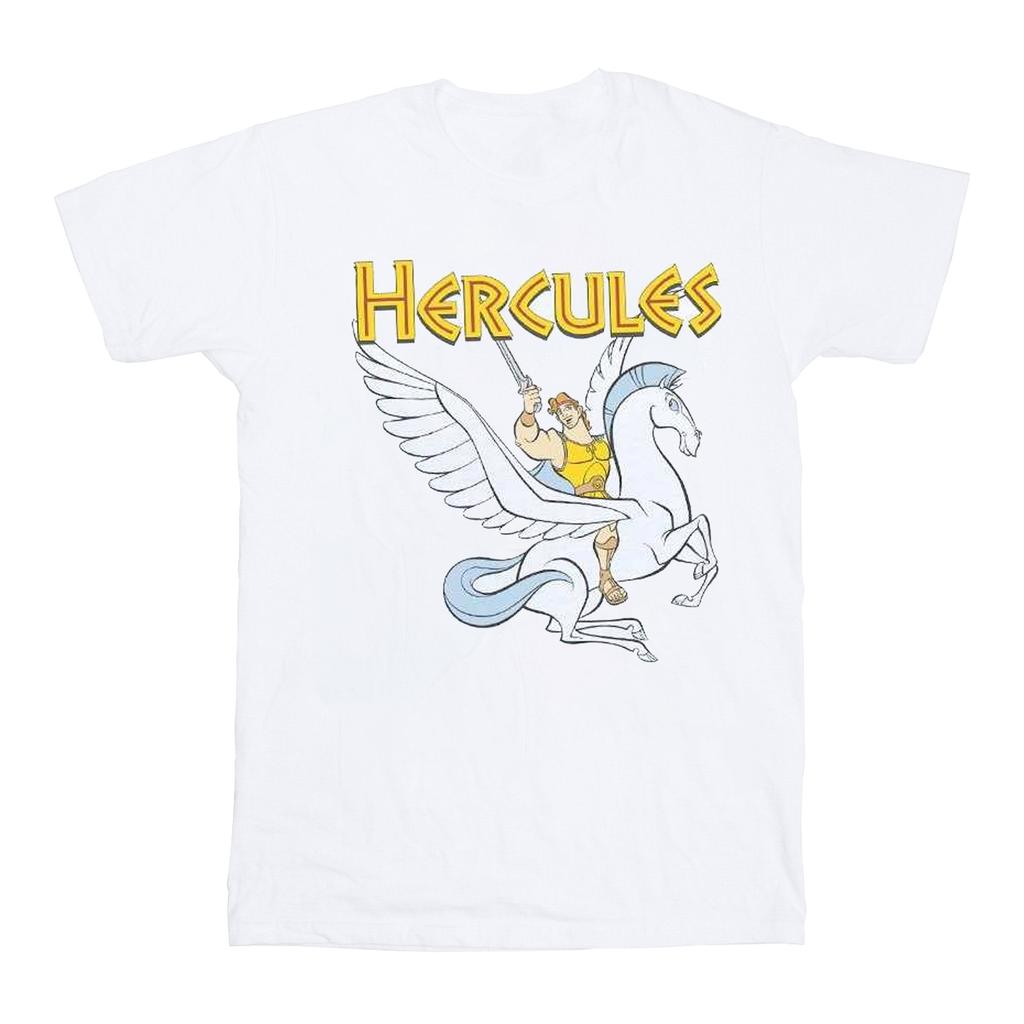 Disney Womens/Ladies Hercules With Pegasus Cotton T-Shirt