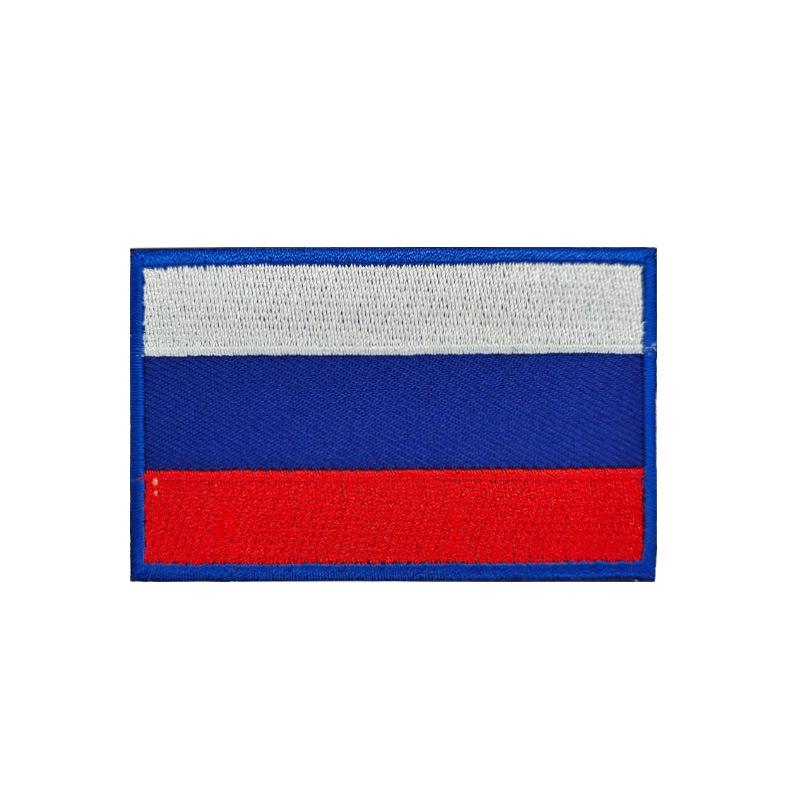 European Flags Embroidered Patches for Bags & Hats - Morale Badges with Hook, Loop & Iron-On Backing