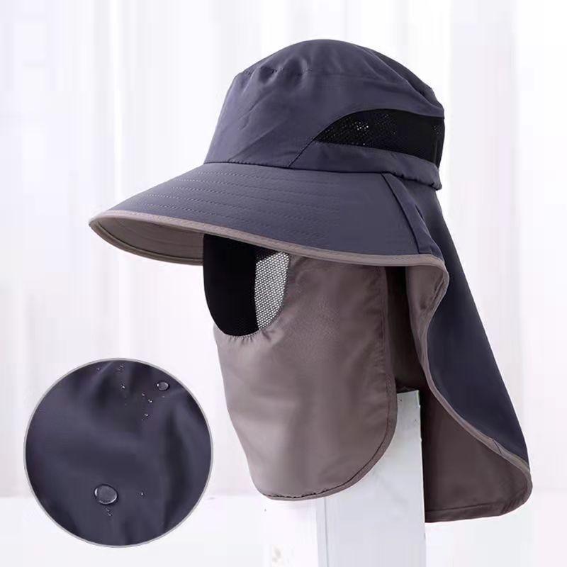 Adjustable Outdoor Fishing Hat Sunscreen Protection Breathable Sunshade Foldable Men Women Hiking Camping Casual Fishing Cap