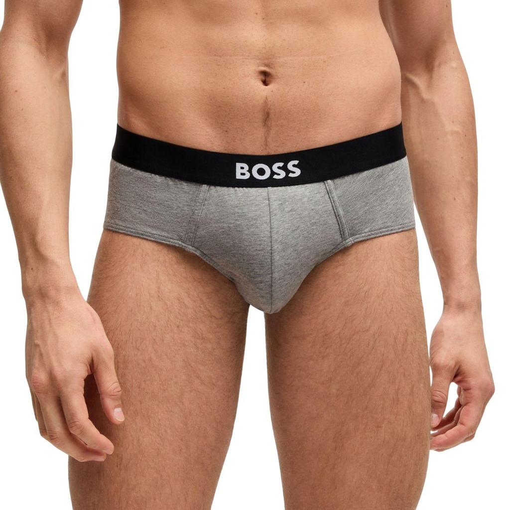 Boss Mens Logo Briefs (Pack of 3)