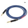 KAMINARI GUITARS Electric Guitar Cable, 3m, Navy, K-GC3SS