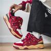 Fashion Red Casual Sneakers Comfort Lace-Up Men's Skateboard Shoes 2024 Fashion Hip hop Sneakers Men Streetwear Shoes