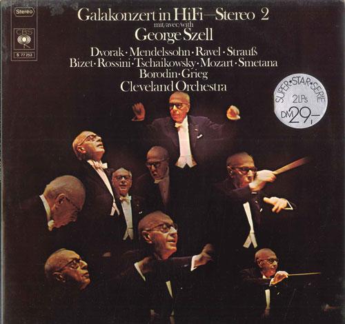 

LP Record GEORGE SZELL, CLEVELAND ORCHESTRA - Galakonzert In Hifi - Stereo2 Mit G S77253 CBS Germany Classical Used