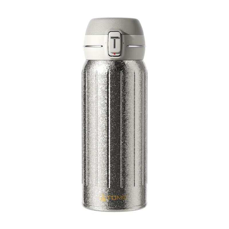 TOMIC TW60206Ti Pure Titanium Insulated Flip-Top Travel Mug