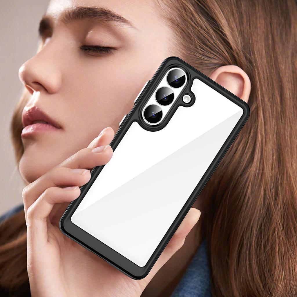 For Samsung Galaxy S26+ Case TPU + Acrylic Protective Clear Phone Cover