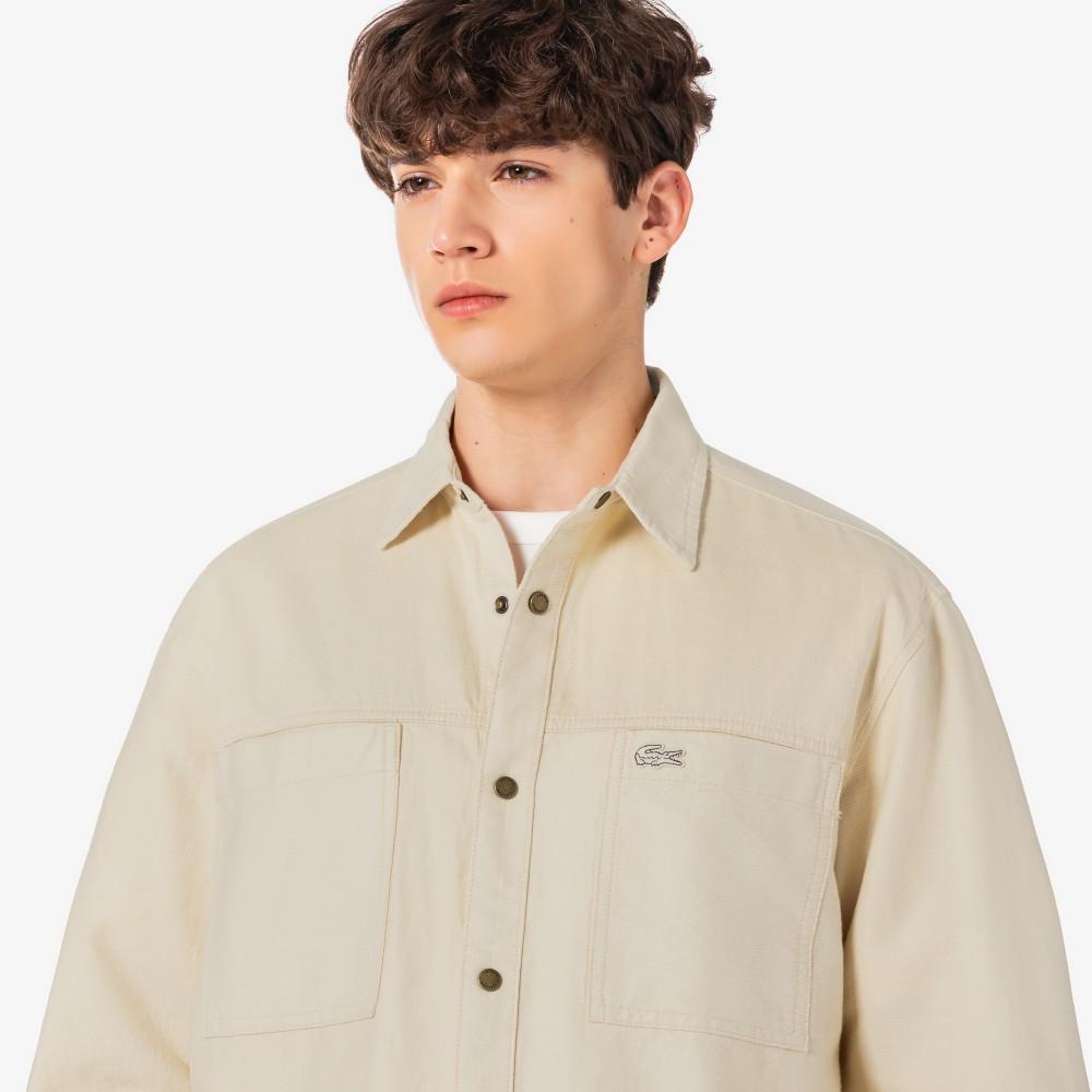 Lacoste Men's JP Relax Fit Chest Pocket Outer Shirt CH9445-56G056