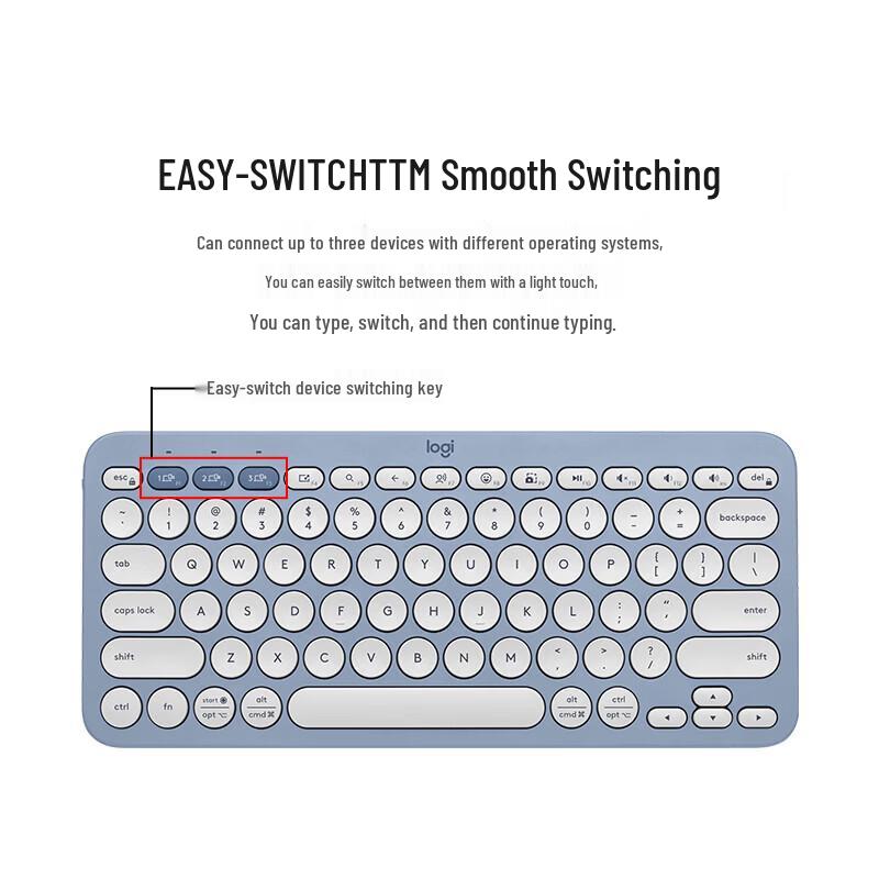 Logitech K390 Wireless Bluetooth Keyboard