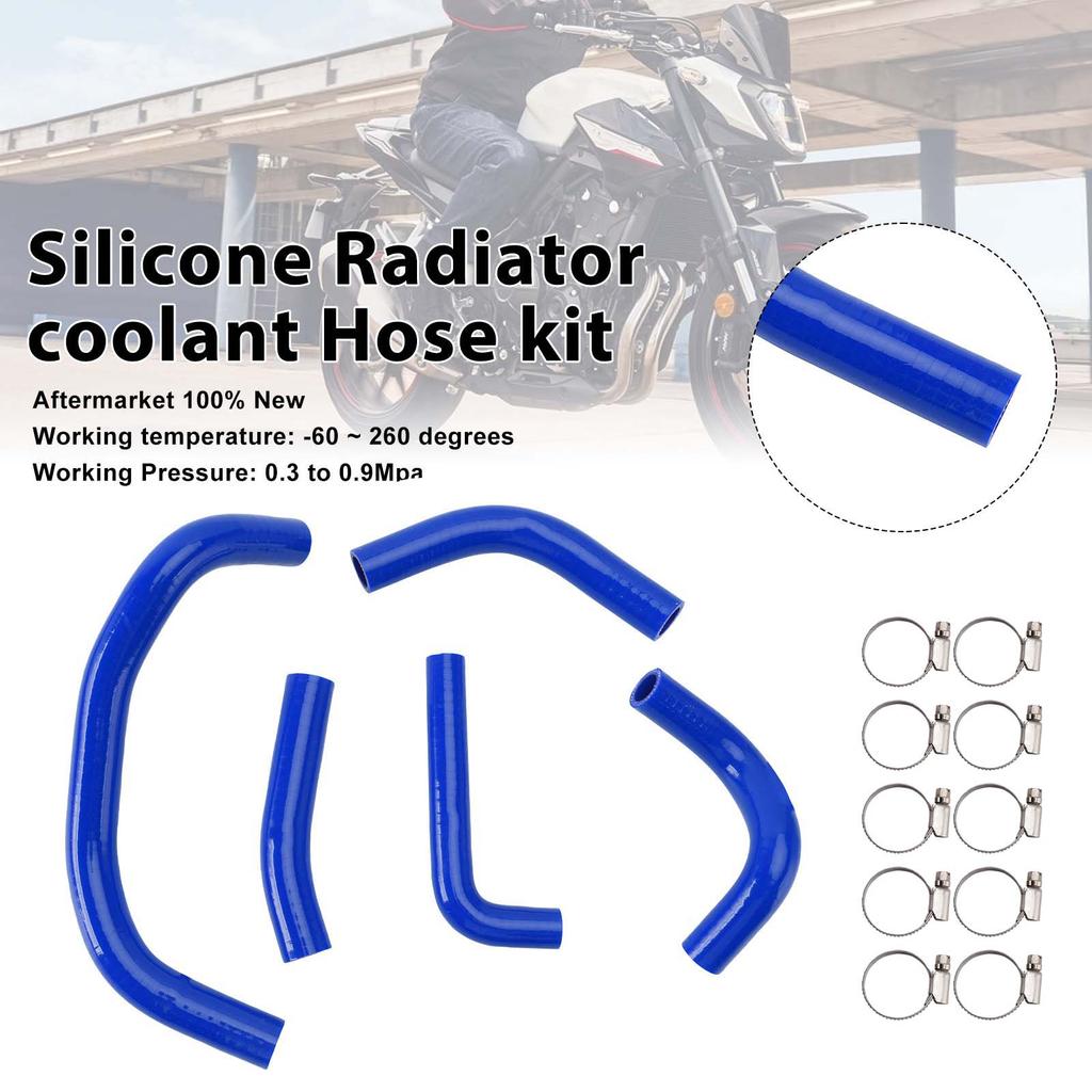 Silicone Radiator coolant Hose kit For Honda CB500SF 2026+ Blue