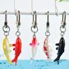 Animal Fish Lucky Koi Bag Pendant Simulation Koi Fish Keychain  Lanyards