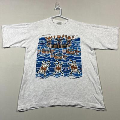 Vintage Jamie Eastwood T Shirt Single-Stitch Indigenous Art Tee Mens XL