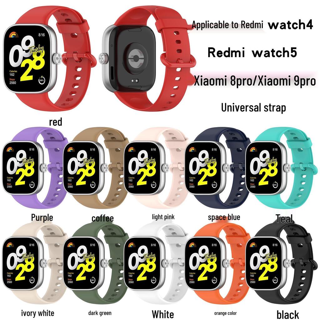 Cinturino in silicone per orologio per Redmi 5/4, Xiaomi 8/9 Pro - Unisex