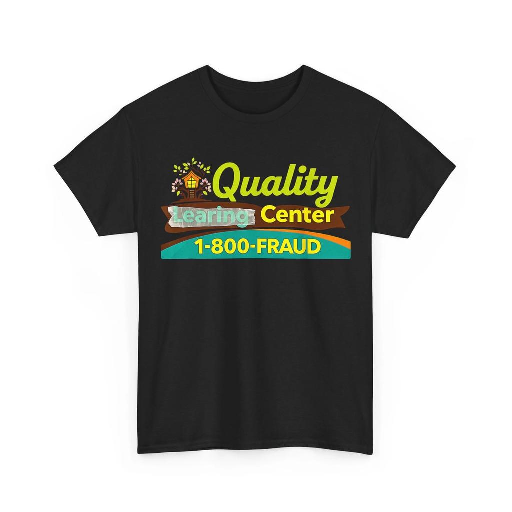 Retro Funny Sarcastic Quality Learning Center School Quote T-Shirt