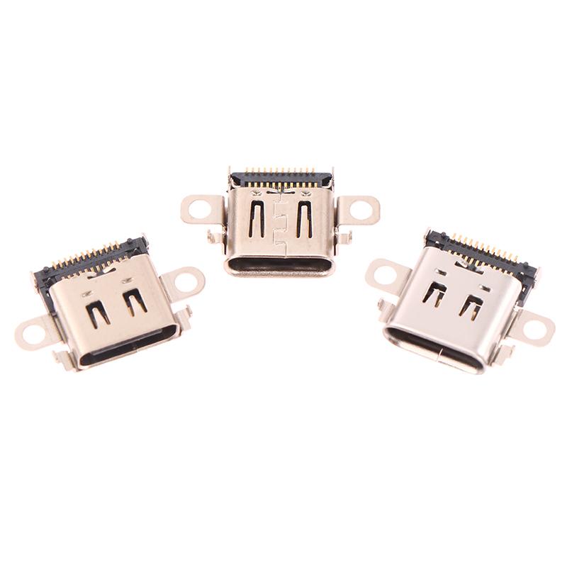1Pcs For Ns Switch Oled Usb Charging Port Socket Lot For Switch Lite Console Power Connector Type-C Socket Port