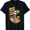 Rise And Shine Vampire - Vintage Dracula Beach Halloween T-Shirt