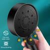 Black 5 Modes Shower Head Adjustable High Pressure Water Saving Shower Head Water Massage Shower Head Bathroom Accessories