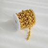 Colorful Electroplated Beads Christmas Bead Chain 10M DIY Material Xmas Hanging Decor Xmas Tree Ornaments Christmas